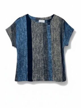 B. Bronson Textured Stripe Top – Size 16